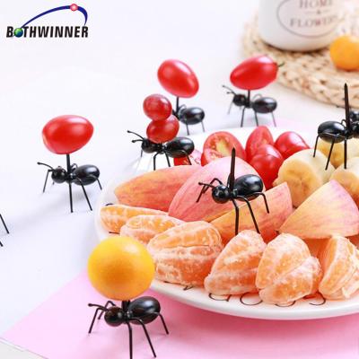 China Ant Fruit Fork Newest Tableware Viable Multiple Use Snack Cake Dessert Forks For Party , Ant Toothpicks for sale