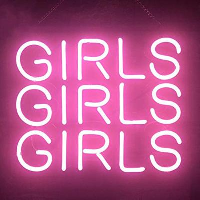 China Residential Girls Girls Neon Light Neon Light Sign Custom Cable Led Light Acrylic Sign Board OEM Factory China Suppliers L for sale