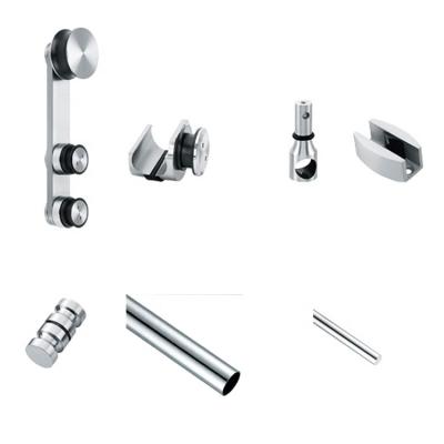 China Fitting Sliding Door Shower Room System Glass Sliding Door Hardware Accessories for sale