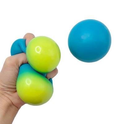 China Eco-Friendly Material Dynamic Flour Decompression Duct Squeeze Eva Stuffed Pr Soft Rubber Ball Best-Selling Toy New for sale