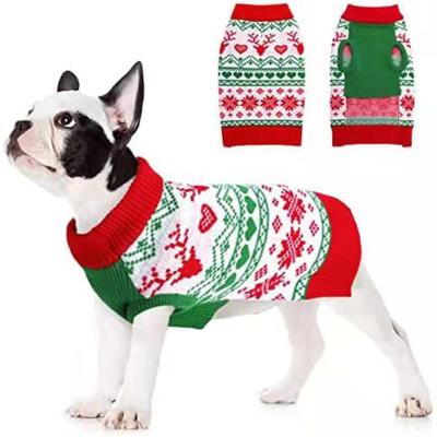 China Hot Schnauzer Corgi Hot Schnauzer Christmas Gift Pet Winter Apparel Dog Stocked Cute Hot Selling Christmas Pet Sweater 2022 for sale