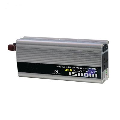 China 12V 24V 1500W USB Modified Sine Wave Inverters For Car 200*95*55mm for sale