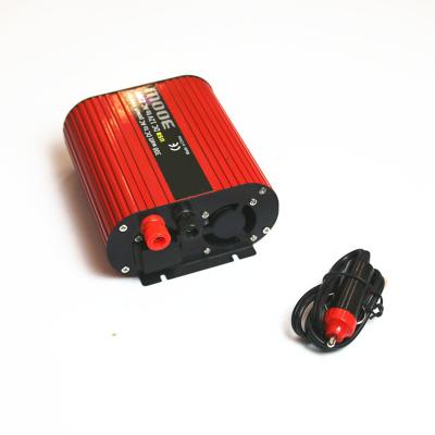 China 12V 24V 300W Two Left USB Sine Wave Car Modified Inverter With External Fuse 126*116*56mm for sale