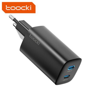 China Quick Type Toocki High Efficiency PD3.0 QC4.0 65W Phone Accessories Charger Portable Fast Charging Adapter Mobile Phone/Laptop/Tablet Charger for sale