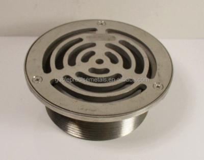 China Strainer Receiver Pan For Cast Iron Roof Drain for sale