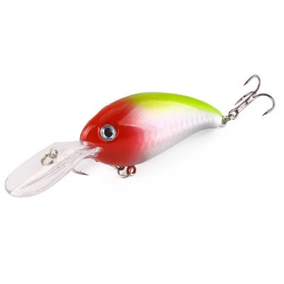 China Plastic Colored Plastic Jump Trolling Fishing Frog Lures Electric Minnow Hard Lure for sale