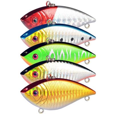 China Plastic Deep Water VIB Bait Fishing 11g Artificial Minnow PESCA 7cm Isca Hard Wobbler Winter Crankbait For Bass Pike for sale