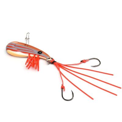 China Metal Shrimp 7g 14g Metal Blade VIB Jig Spoon Crazy Sinking Artificial Fishing Lure for sale