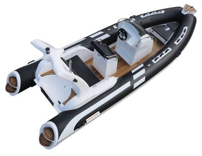 China Fiberglass SAILSKI Rib Boat 580 (Fiberglass Hull, Hypalon Fabric, 8 Person, Outboards 115hp) for sale