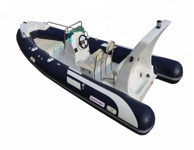 China SAILSKI RIB520B 5.2m (17ft) Fiberglass Fiberglass Hull RIB Boat Sport For 8 Person for sale