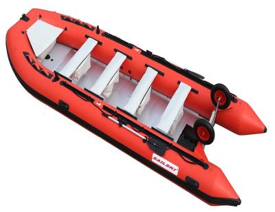 China Fishing from SAILSKI inflatable boat with SAIL outboard motor for sale