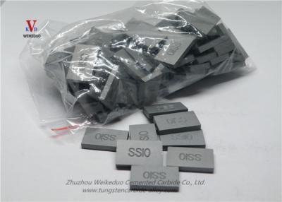 China SS10 Tungsten Carbide Inserts For Cutting Limestone Tuff Granite for sale