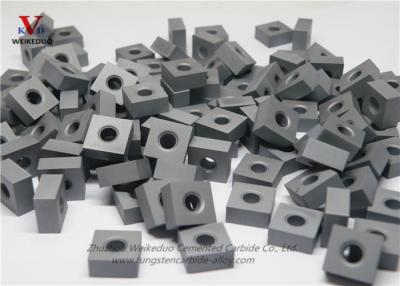 China Various Grade Tungsten Carbide Inserts Stainless Steel / Aluminum Processing for sale