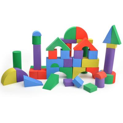 China EVA Foam Educational Kids Lightweight soft high quality non-toxic building block Toy For Indoor Playground for sale