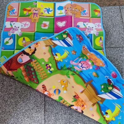 China Toy Factory Supply Soft Floor Mat Foldable Cartoon Digital Foam Mat Baby Crawl Play Mat for sale