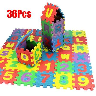 China Factory Supply Eco-friendly Alphabet Blanket Letters Soft Crawling Puzzle Game Kids Educational Toys Play Mat for sale