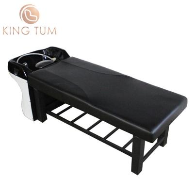 China OEM ODM Modern Hair Wash Shampoo Bed Hairdressing SPA Treatment Bed for sale