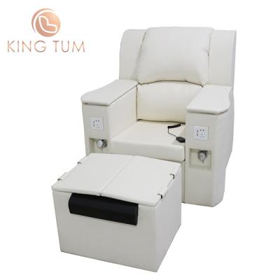 China 180degree cheap laydown KINGTUM price pedicure spa chair for nail salon beauty salon for sale