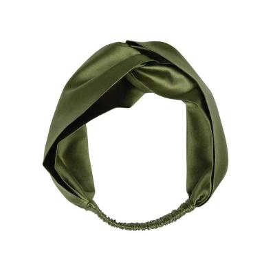 China High Quality and Fashion Beautiful Women 100% Silk Fashoin Elastic Headbands for sale