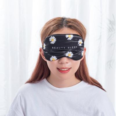 China Dark Circles China Supplies Hot Sale 100% Polyester Satin Cottoneye Eye Mask For Sleep for sale