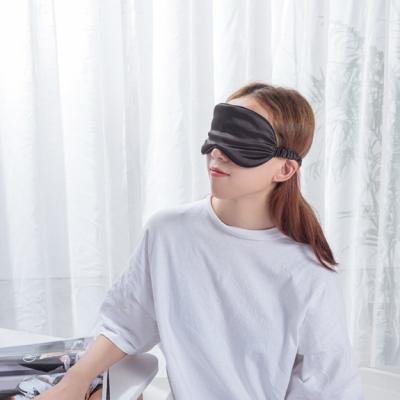 China Circles Low Price Dark Best Selling Adult Poly Satin Eye Masks For Sleep for sale