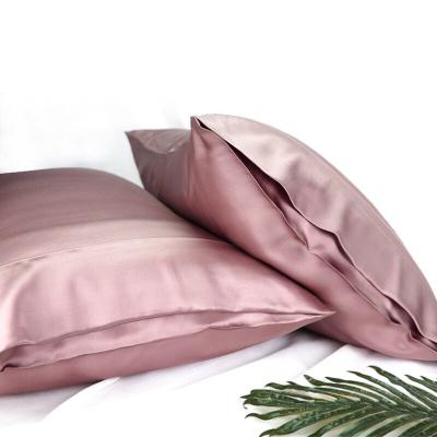 China Reputationluxury 100% Polyester Non-Toxic High Sheer Satin Pillowcase Organic Pillow Case For Wholesale for sale