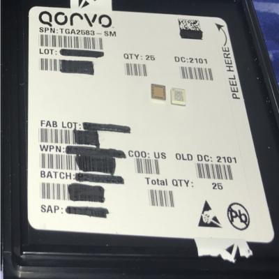 China TGA2583-SM Amplificador de RF Qorvo 2.7-3.7GHz 10W Ganancia 33dB GaN Chip de IC electrónico en venta