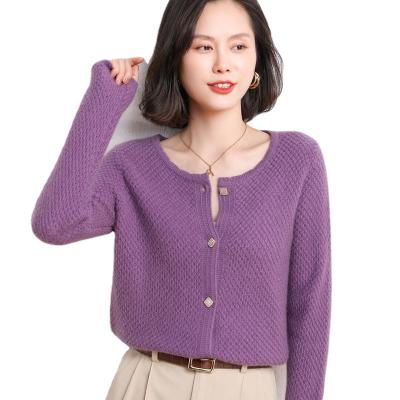 China Anti-wrinkle Women's Cashmere Designer Sweater ODM Fashion Sweater Winter Knitted Cashmere Sweater for sale