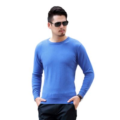 China High Quality 100% Winter Men Anti-pilling Cashmere Round Collar 100% Wool Sweater for sale