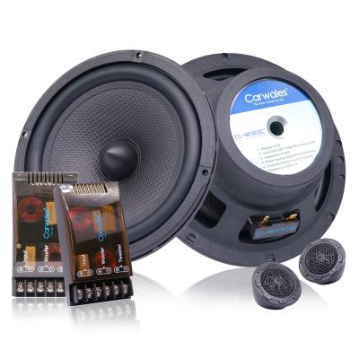 China 6.5 Inch Full Frequency Aluminum Combination Coaxial Kit Speakers With Tweeters Audio Sound System For Car Refit 6.5