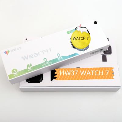 China MP3 Playback Series 7 smartwatch OEM ODM Customize China Manufacturer Support Call Genuine Heart Rate HW37 Smart Watch Series 7 for sale