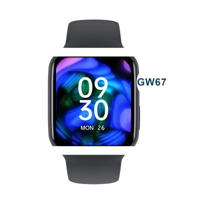 China MP3 2022 Playback 2022 Best Price GW67 Two NFC Watch Support NFC Luxury Smart Watch Series 7 3d Inch Ui Android 1.75 for sale