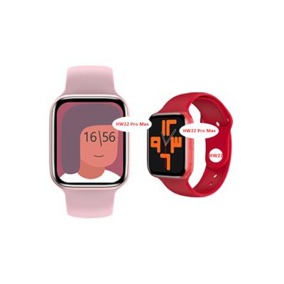 China MP3 playback 2021 newcomers relojes HW22 pro waterproof smart watch health monitoring plus color screen max for sale