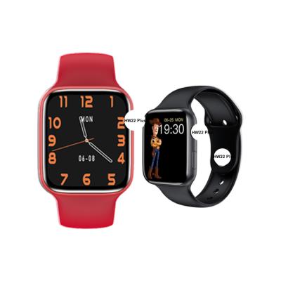 China Custom MP3 HW22 Playback OEM ODM PLUS Wallpaper Customize Watch Face Round Series 6 Smart Watch for sale