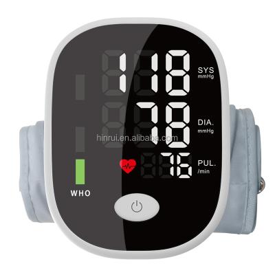 China Live Voice Portable Home Digital Blood Pressure Monitor with LCD Full Screen Display in Portable Electronic Pressure Monitor for sale