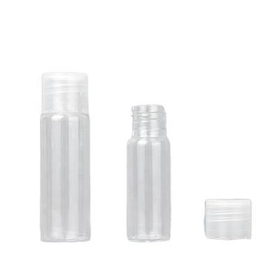 China 10ml 20ml sample bottle PET bottle blow molding bottle mini cosmetic liquid plastic inner size portable cosmetic packaging use for sale