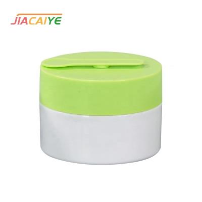 China Cosmetic Packaging Plastic 100g Jar For Shaving Cream Container Cream Cosmetic Jars for sale