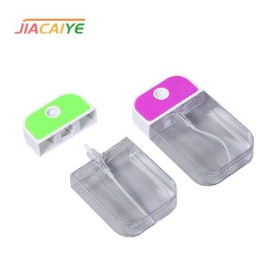 China 45ml 50ml Cosmetic PETG Material Perfume Credit Card Perfume Sanitizer Sprayer Bottle for sale