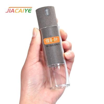 China Consumer Electronics 15ml Round Tube 3 in 1 Antimicrobial Refillable Microfiber Mobile Phone Screen Mist Remover Spray for sale