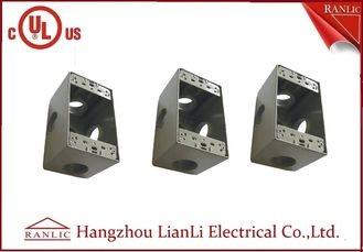 China Rectangular IMC Conduit Fittings Waterproof Terminal Box with PVC Coated for sale