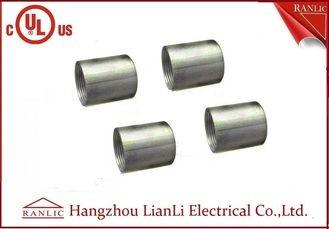 China 3 inch 4 inch Rigid IMC Conduit Fittings Coupling Socket Inside Thread Electro Galvanized for sale