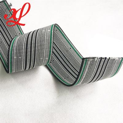 China Customized Rubber Elastic Band Elastic Webbing Elastic Band for Sofa Elastic Furniture Straps Tape for Furniture Accessories from China for sale