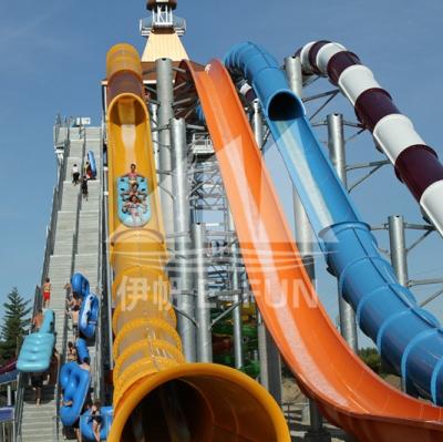 China 2020 New High Speed ​​Fun Fiberglass Slide For Adult for sale