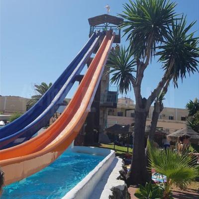 China Aqua Park Fall Fiberglass Water Slide Swimming Pool Slide Adult Water Park for sale