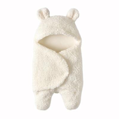 China Antibacterial High Quality Wool Lambskin Envelope Newborn Sleep Receiver Bag for sale