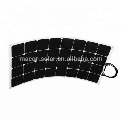 China High Efficiency with 100W MS-B-M Flexible Monocrystalline Solar Panel TUV and CQC Flexible Solar Panel 100(32) for sale