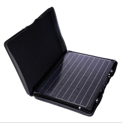 China Excellent Performance in Low Light Environment MS-M 50(36)*2 Pnel 100W Solar Collapsible Solar Suitcase for sale