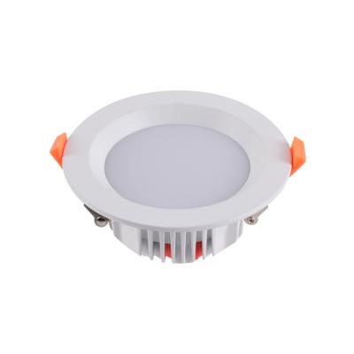 China Modern DL27 24w 3 Color Temp White Recessed Color Anti Glare Dimmable Light Led Downlight for sale