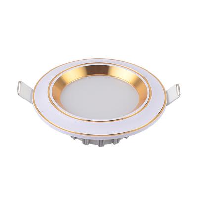 China DL01 5w 10w modern high quality indoor round recessed panel ceiling light led downlight for sale