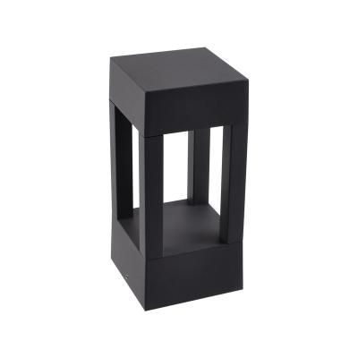 China NEXLEDS GL09 5W modern black color square shape aluminum garden lamp led bollard light for sale